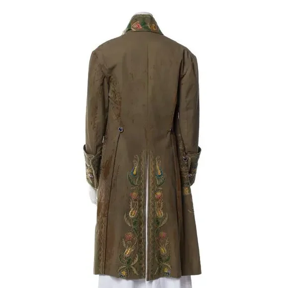 Ralph Lauren Collection Embroidered Military Coat Runway Embellished Formal $9K - Picture 9 of 9